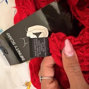 Red Infinity Scarf
